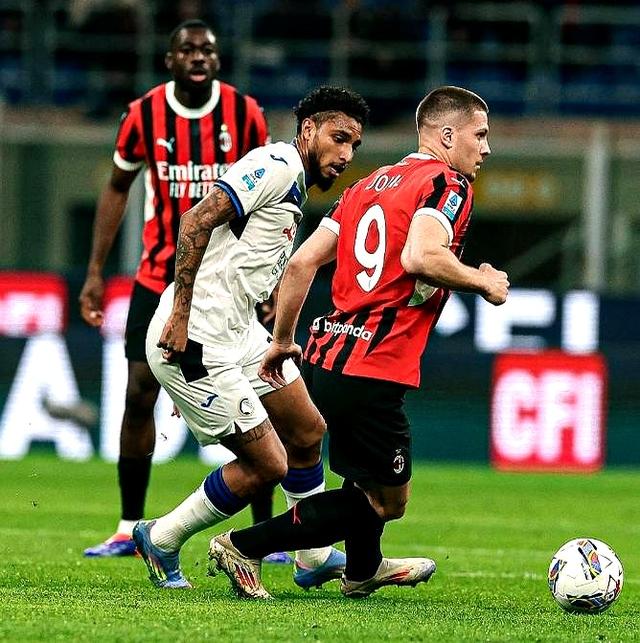 AC米兰面对亚特兰大，双方角逐争夺三分的简单介绍